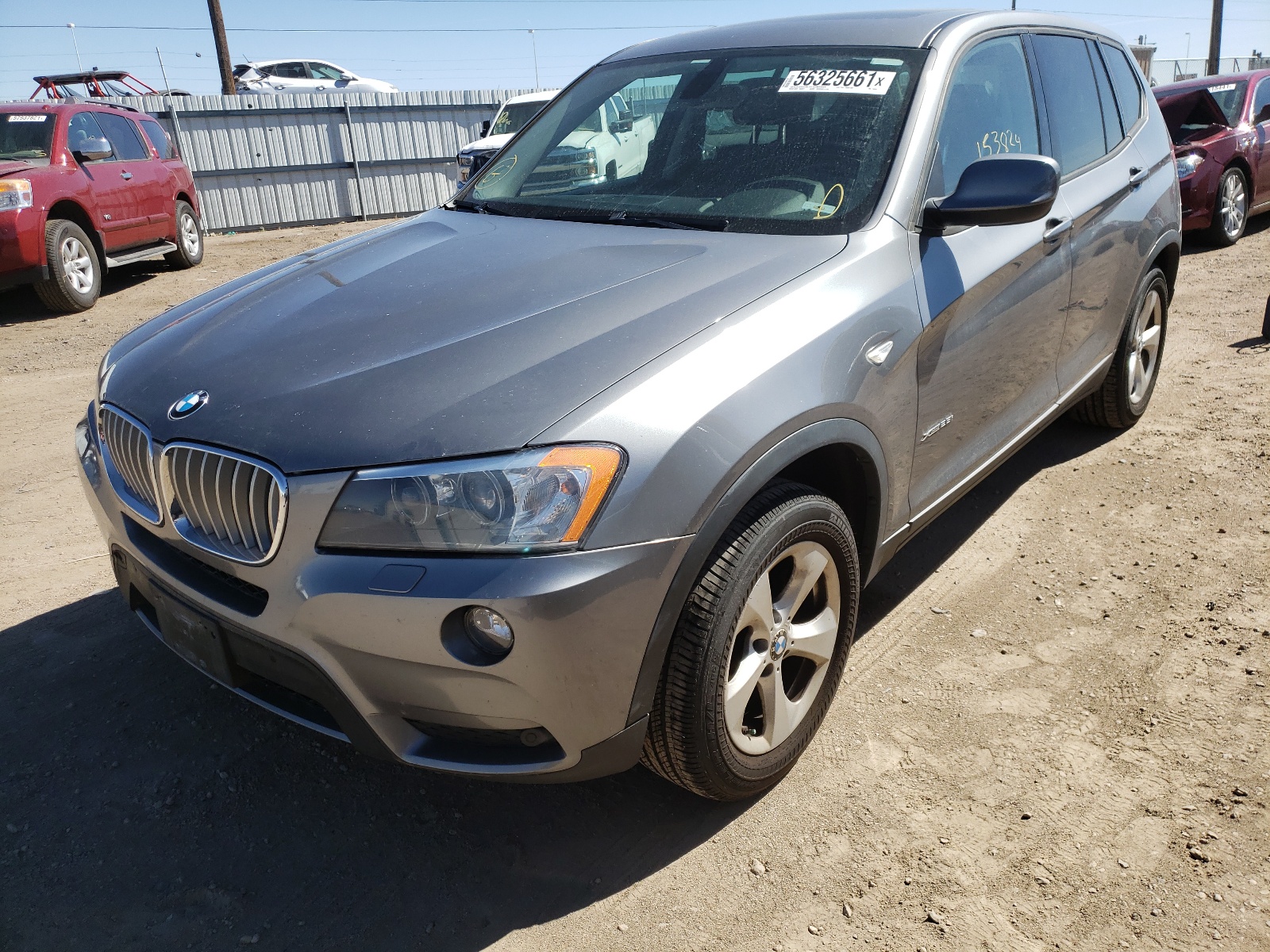 Photo 2 from auction – 2011 BMW X3 XDRIVE2 with VIN 5UXWX5C58BL716445