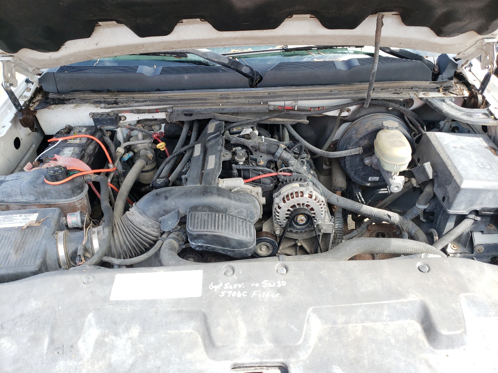 Photo 7 from auction – 2007 CHEVROLET SILVERADO with VIN 1GCEK19J27Z505187