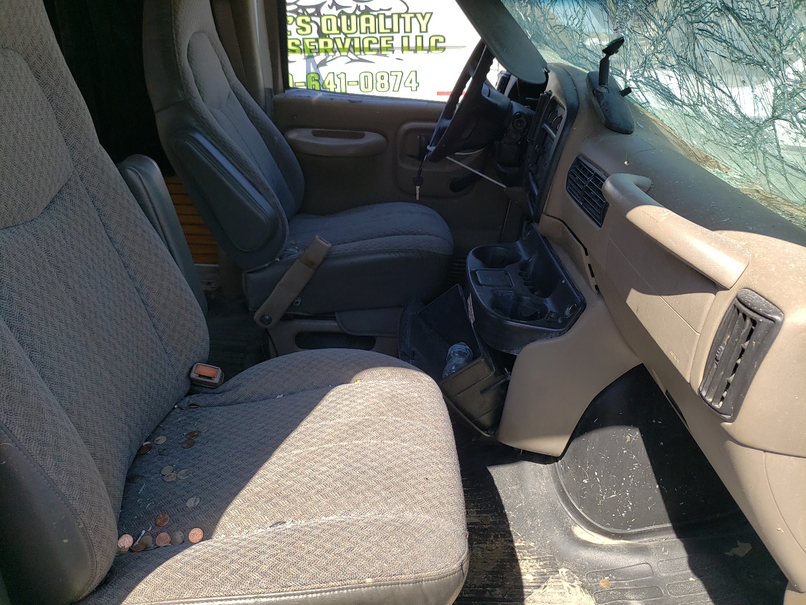 Photo 5 from auction – 2002 CHEVROLET EXPRESS G2 with VIN 1GCGG25R521157629
