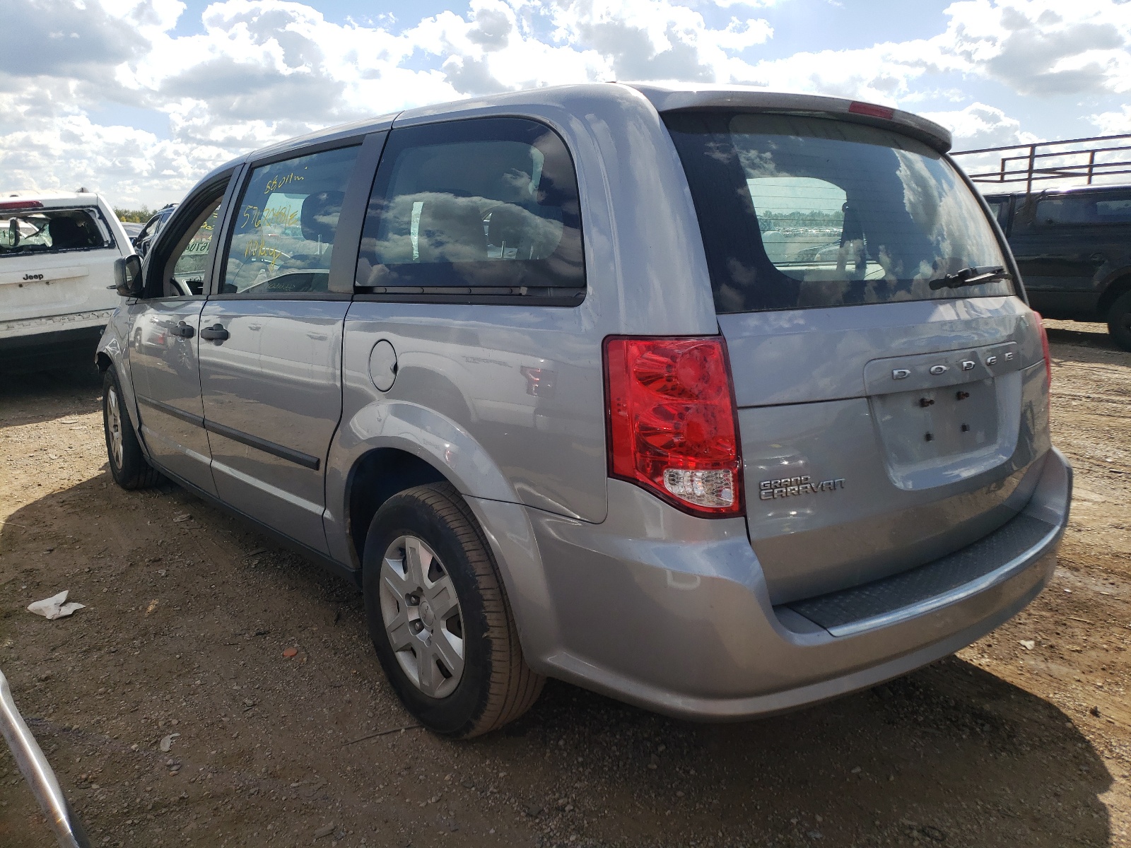 Photo 3 from auction – 2013 DODGE GRAND CARA with VIN 2C4RDGBG5DR683470