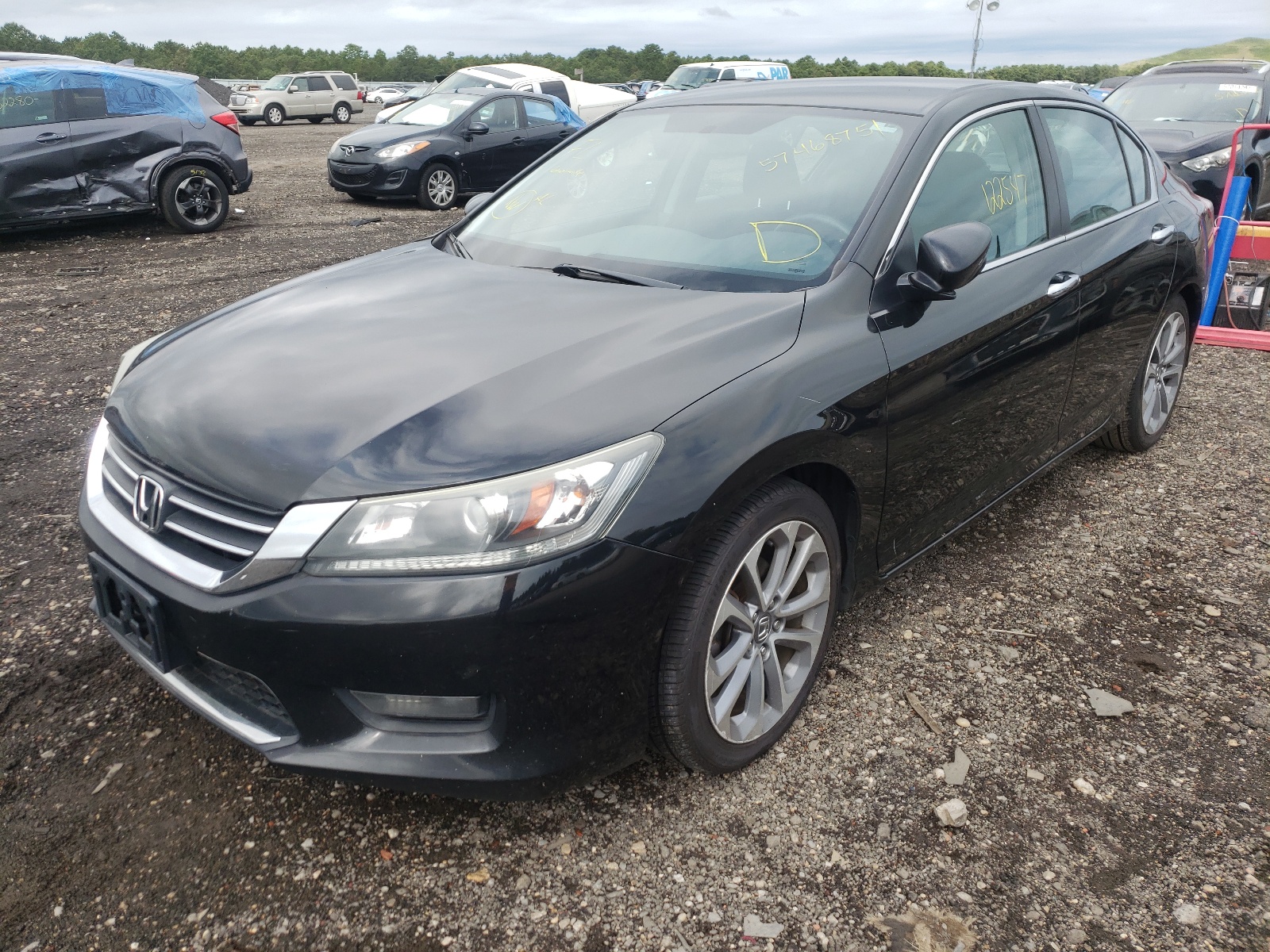 Photo 2 from auction – 2014 HONDA ACCORD SPO with VIN 1HGCR2F55EA067519