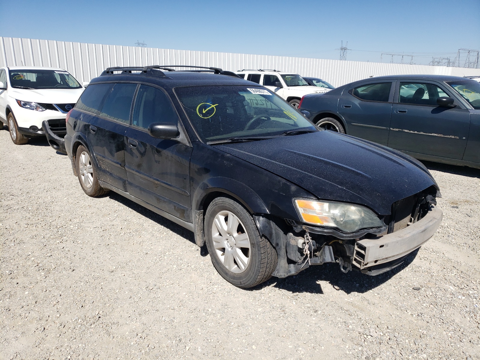 SUBARU LEGACY OUT 2005 with VIN 4S4BP61C656323971 - Photo from auction
