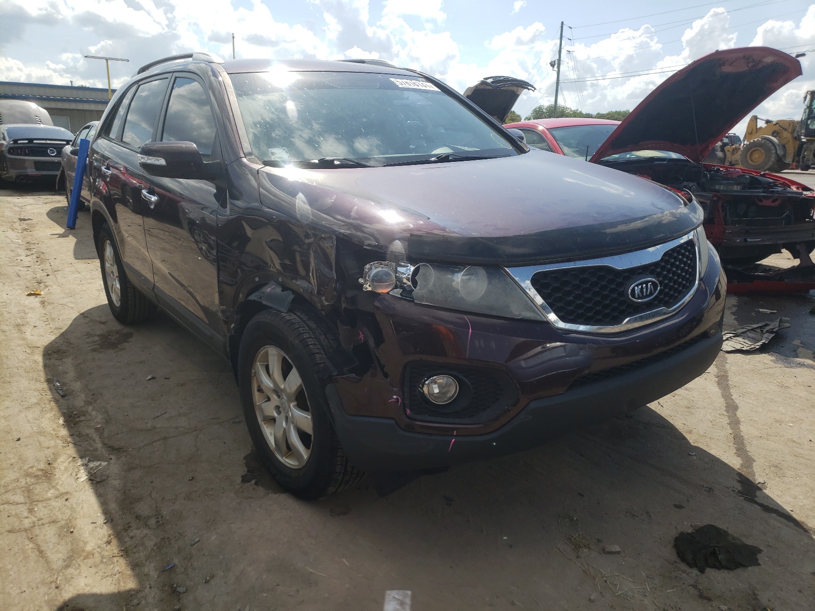 Photo 1 from auction – 2011 KIA SORENTO BA with VIN 5XYKT3A12BG147541