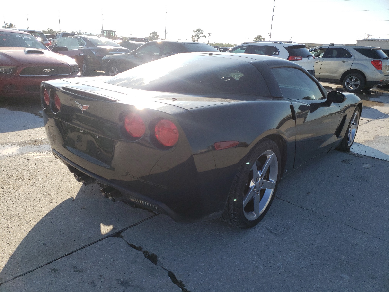 Photo 4 from auction – 2007 CHEVROLET CORVETTE with VIN 1G1YY26U075128715