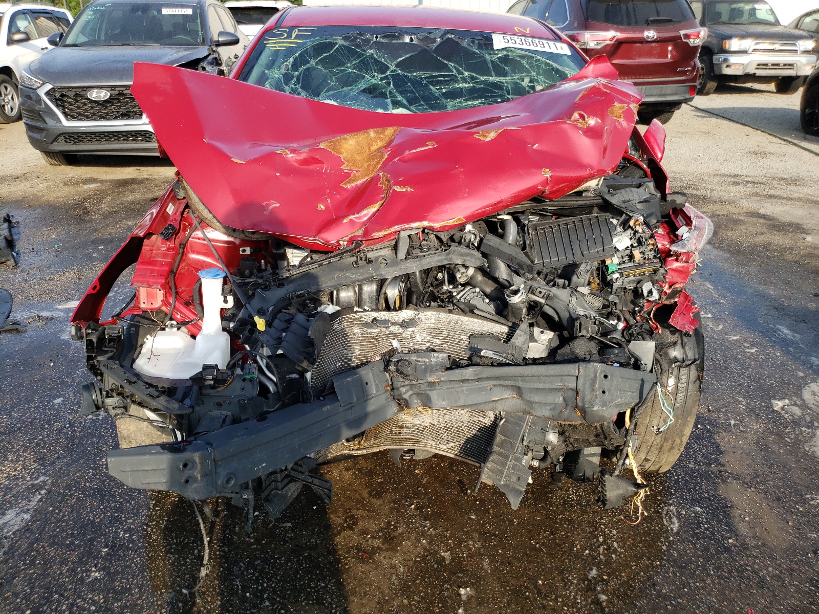 Photo 7 from auction – 2015 KIA FORTE LX with VIN KNAFX4A61F5373380