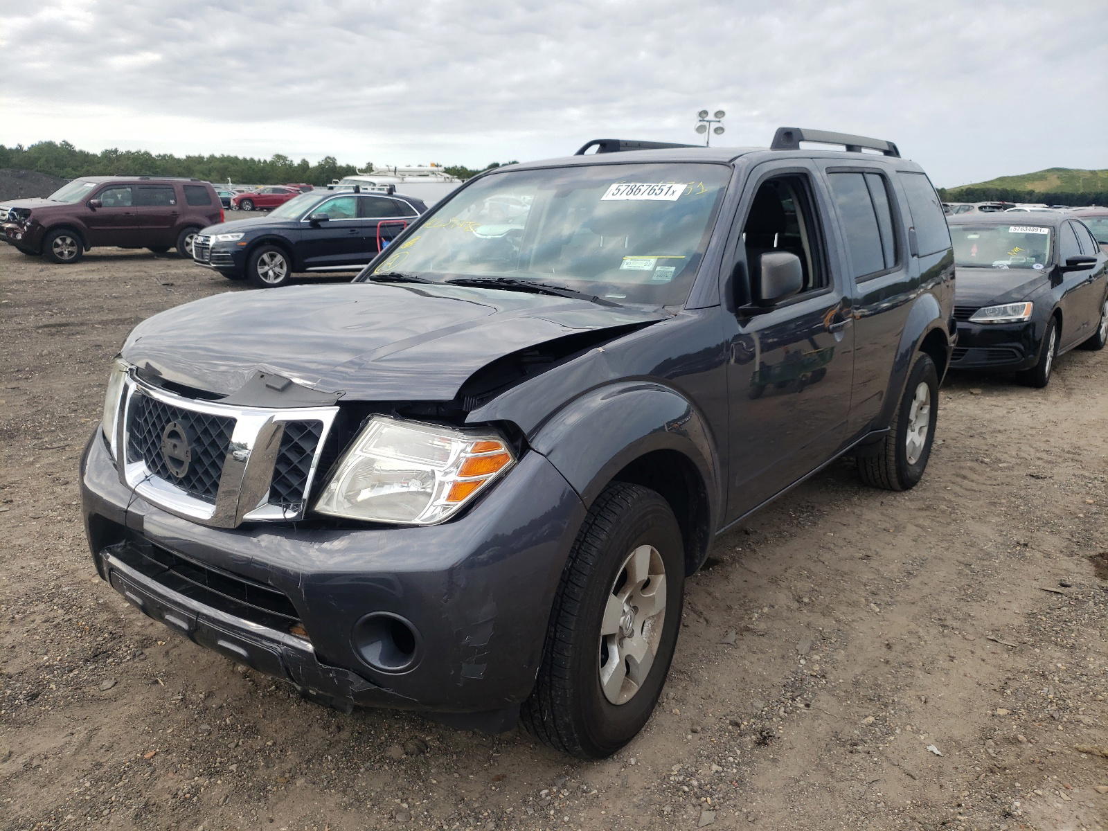 Photo 2 from auction – 2012 NISSAN PATHFINDER with VIN 5N1AR1NB0CC608707