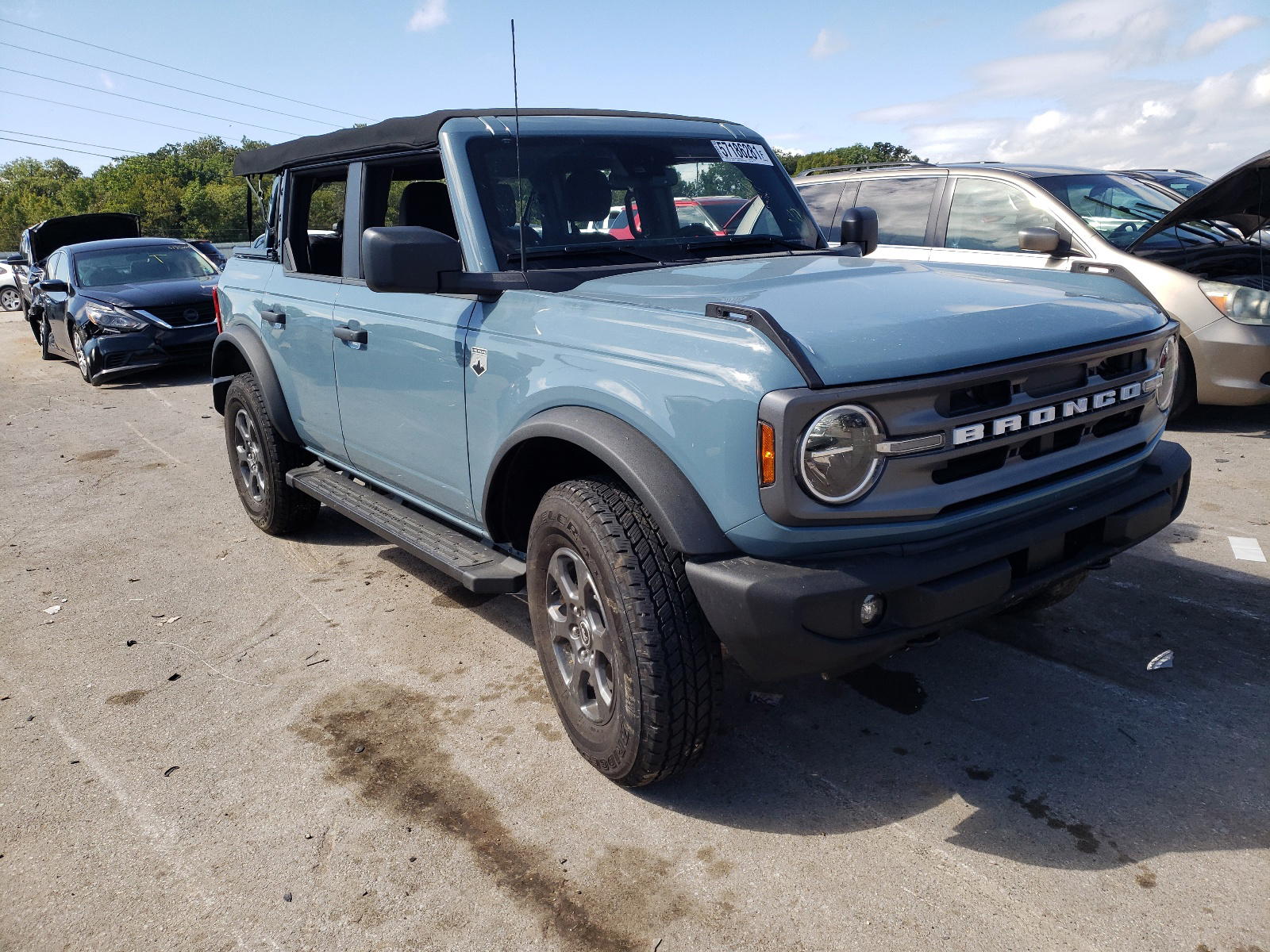 FORD BRONCO BAS 2021 with VIN 1FMDE5BH6MLA74428 - Photo from auction