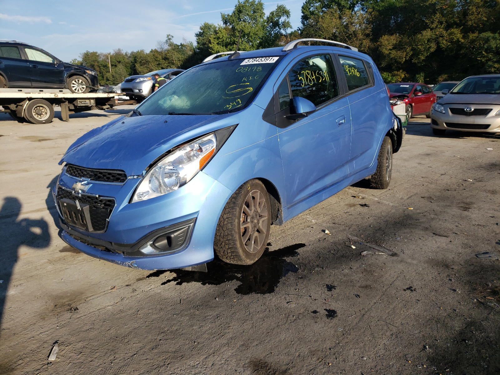 Photo 2 from auction – 2013 CHEVROLET SPARK 2LT with VIN KL8CF6S90DC508198