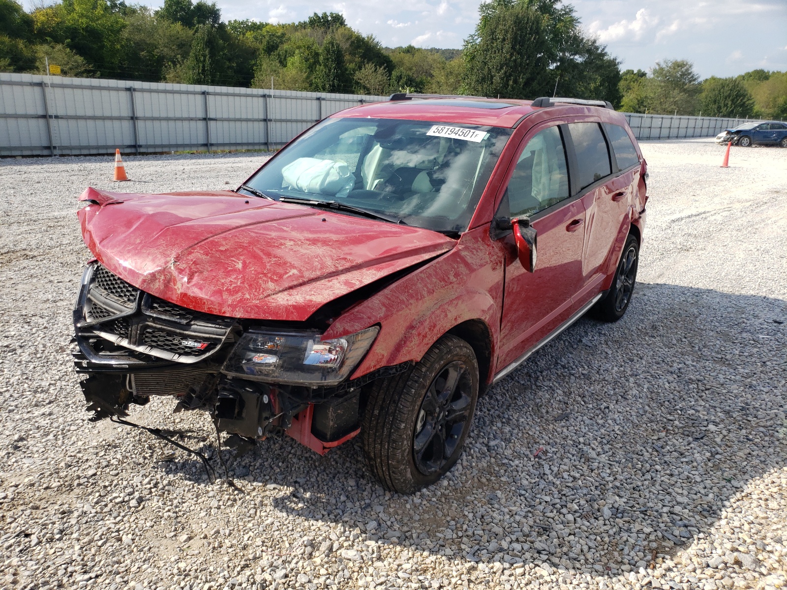Photo 2 from auction – 2020 DODGE JOURNEY CR with VIN 3C4PDCGBXLT276639