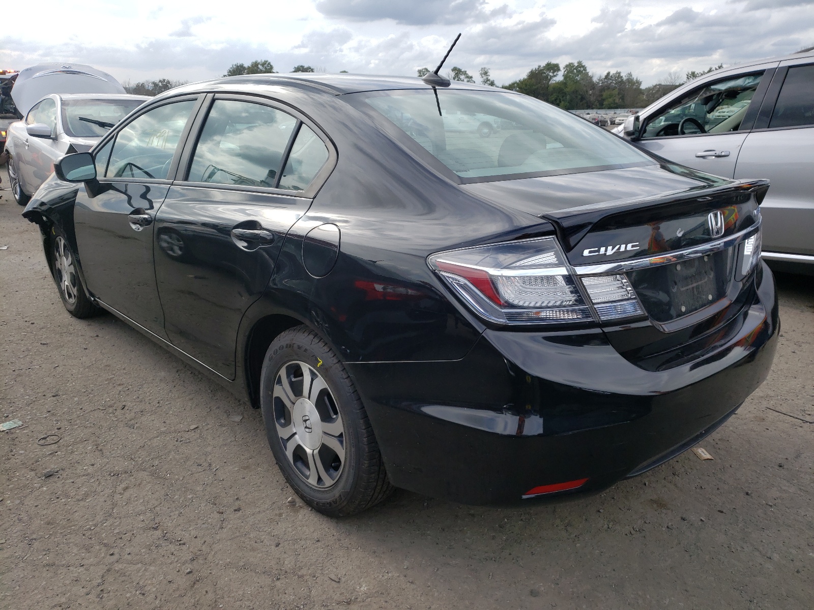 Photo 3 from auction – 2015 HONDA CIVIC HYBR with VIN 19XFB4F3XFE201336