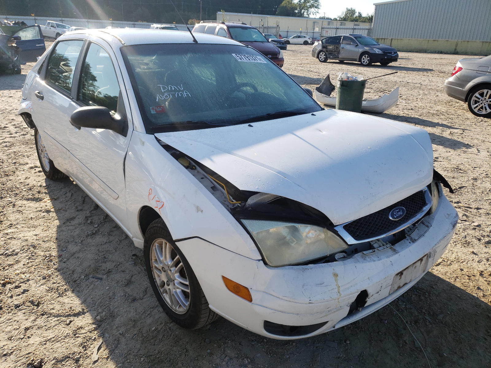 FORD FOCUS 2007 with VIN 1FAFP34N37W186689 - Photo from auction