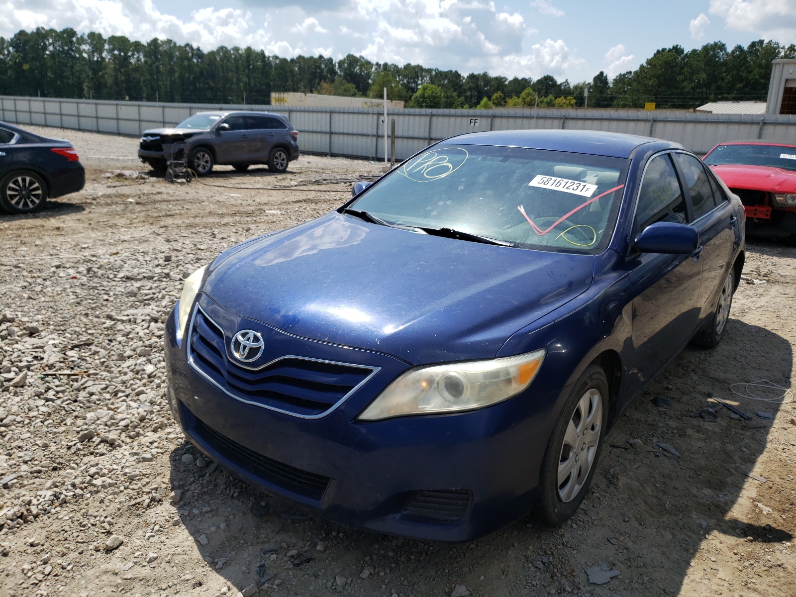 Photo 2 from auction – 2010 TOYOTA CAMRY BASE with VIN 4T1BF3EK6AU549310