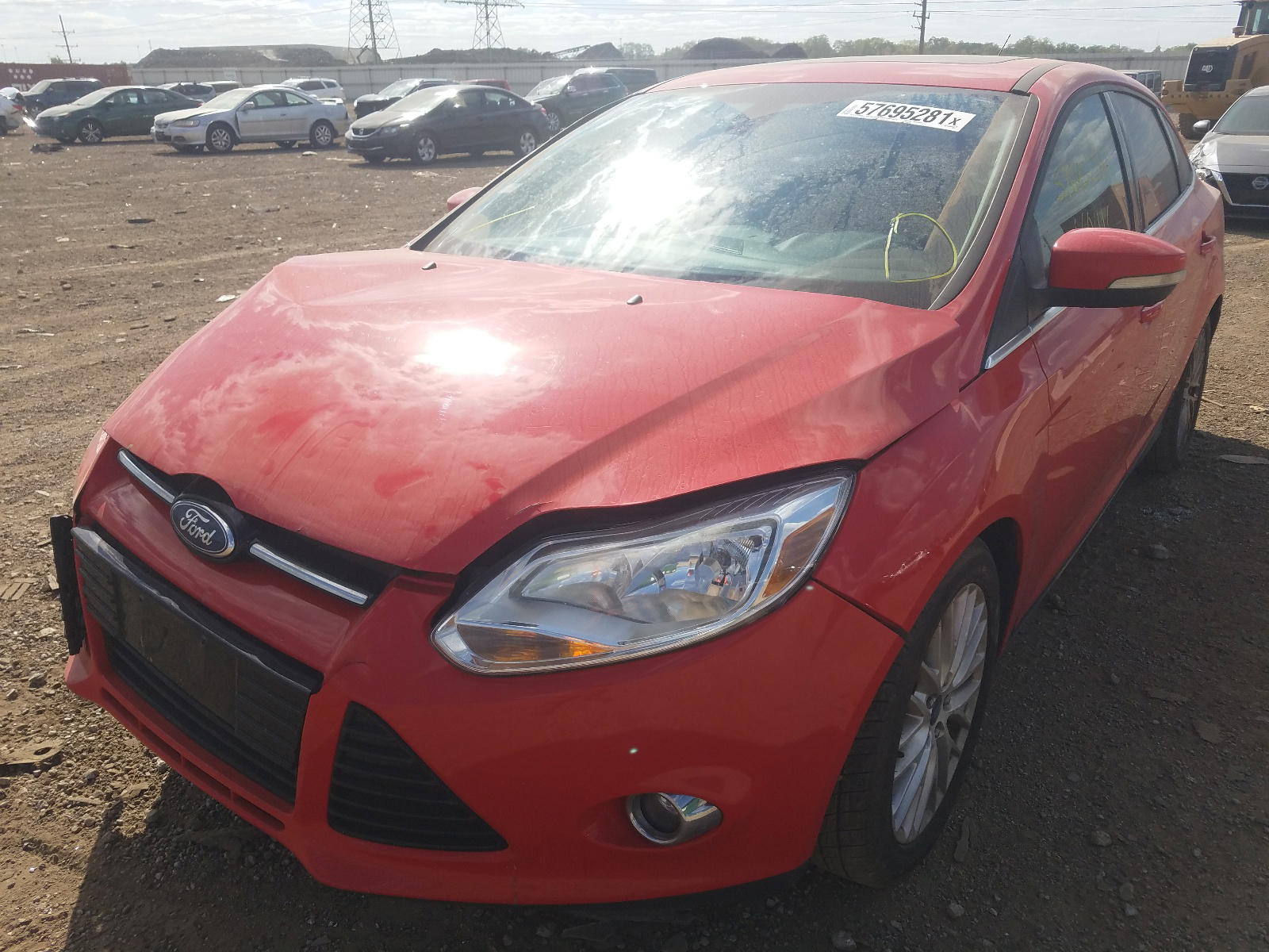 Photo 2 from auction – 2012 FORD FOCUS SEL with VIN 1FAHP3H28CL233526