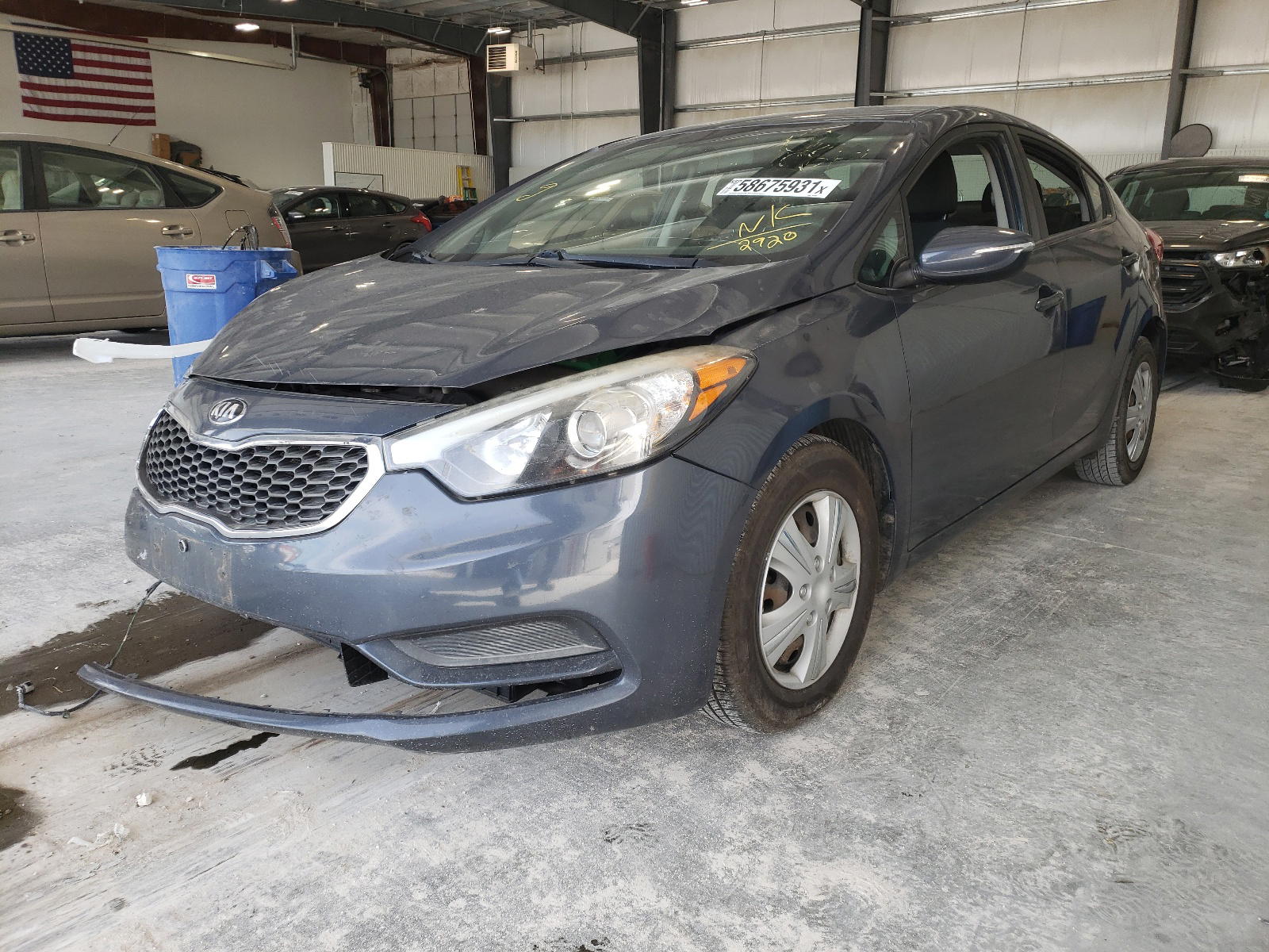 Photo 2 from auction – 2015 KIA FORTE LX with VIN KNAFX4A60F5332920