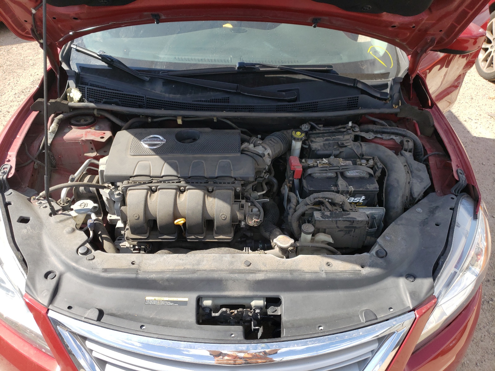 Photo 7 from auction – 2014 NISSAN SENTRA S with VIN 3N1AB7AP8EY306124