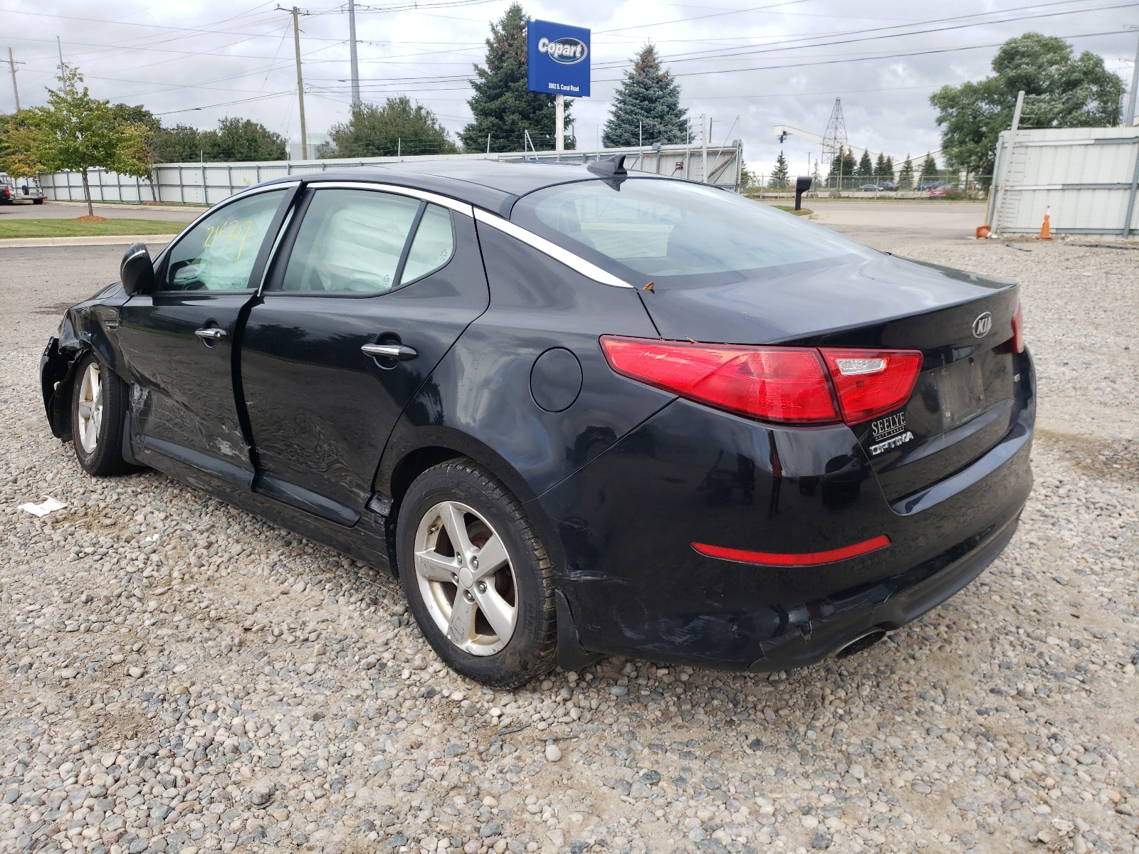 Photo 3 from auction – 2015 KIA OPTIMA LX with VIN 5XXGM4A75FG489881