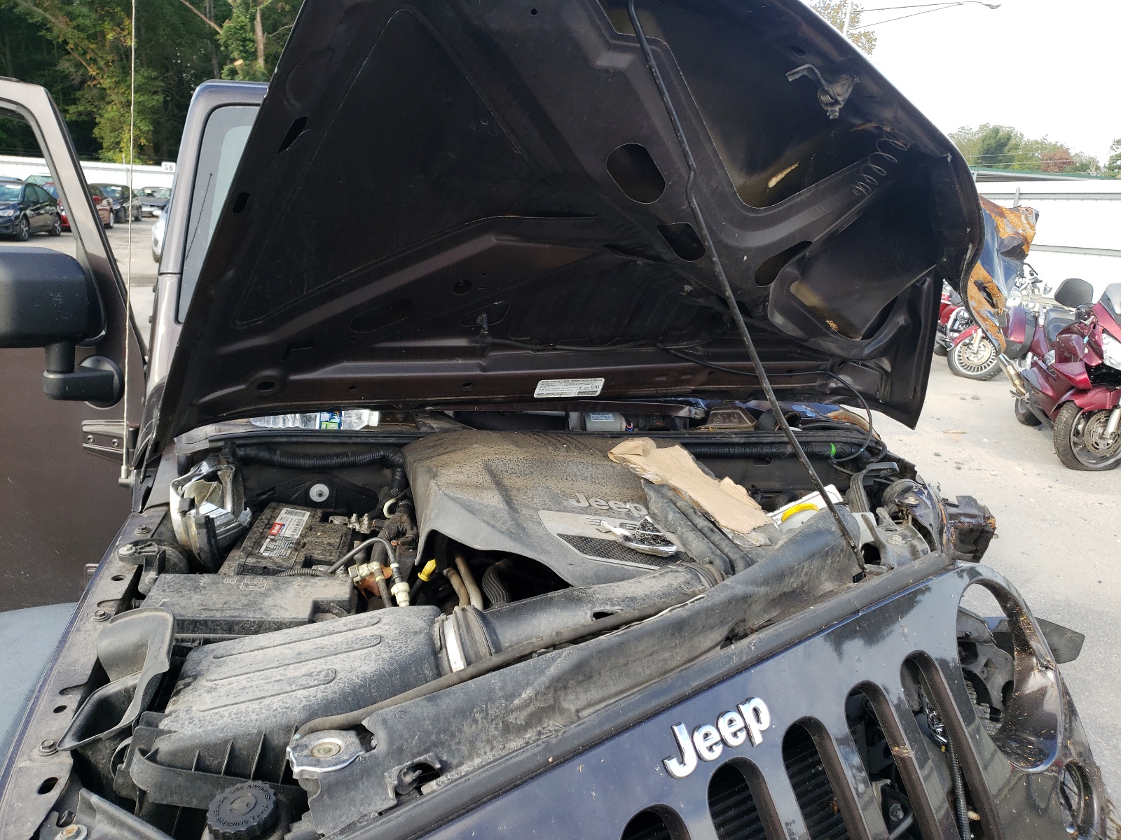 Photo 7 from auction – 2013 JEEP WRANGLER S with VIN 1C4AJWAG5DL684225