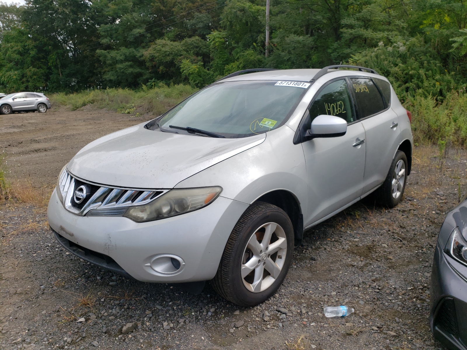 Photo 2 from auction – 2009 NISSAN MURANO S with VIN JN8AZ18W39W100259
