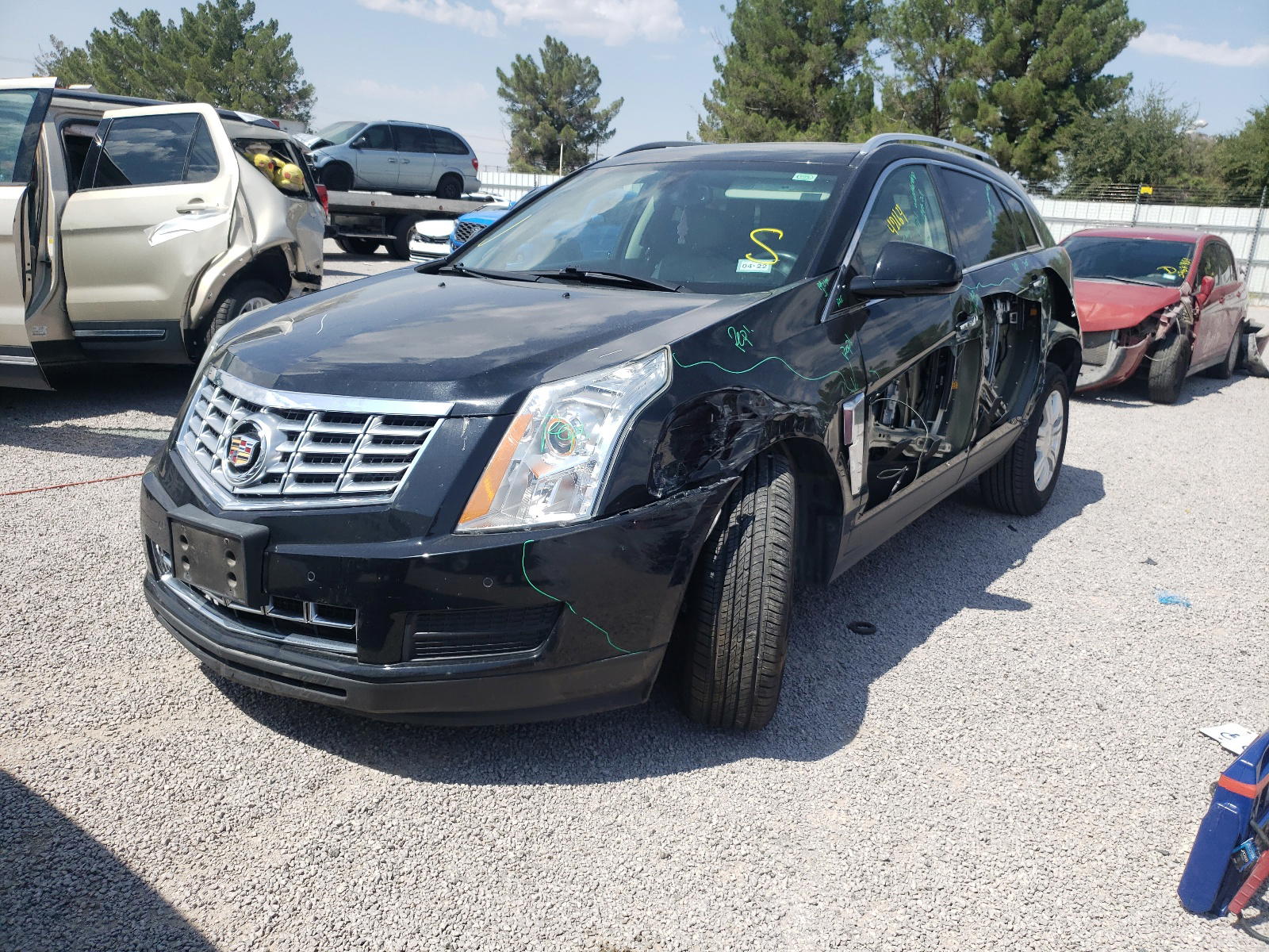 Photo 2 from auction – 2015 CADILLAC SRX with VIN 3GYFNBE36FS510147