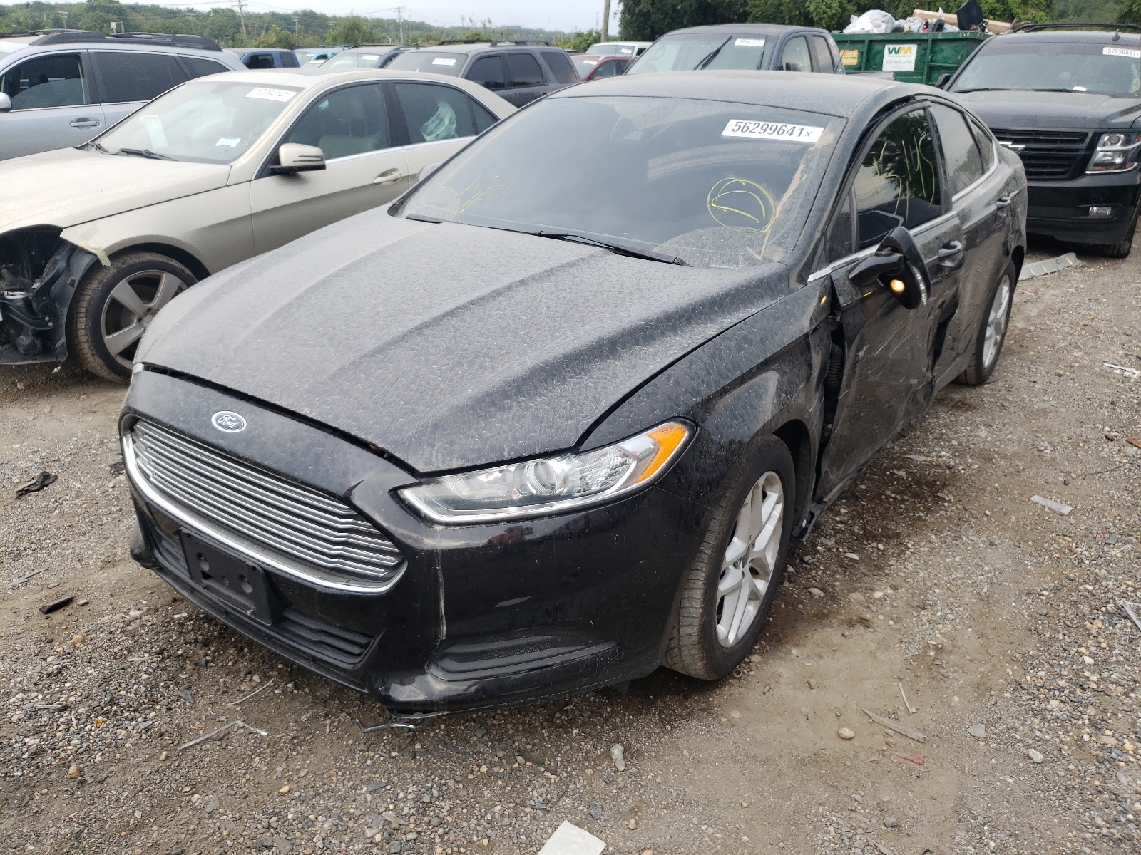 Photo 2 from auction – 2016 FORD FUSION SE with VIN 3FA6P0H74GR251210