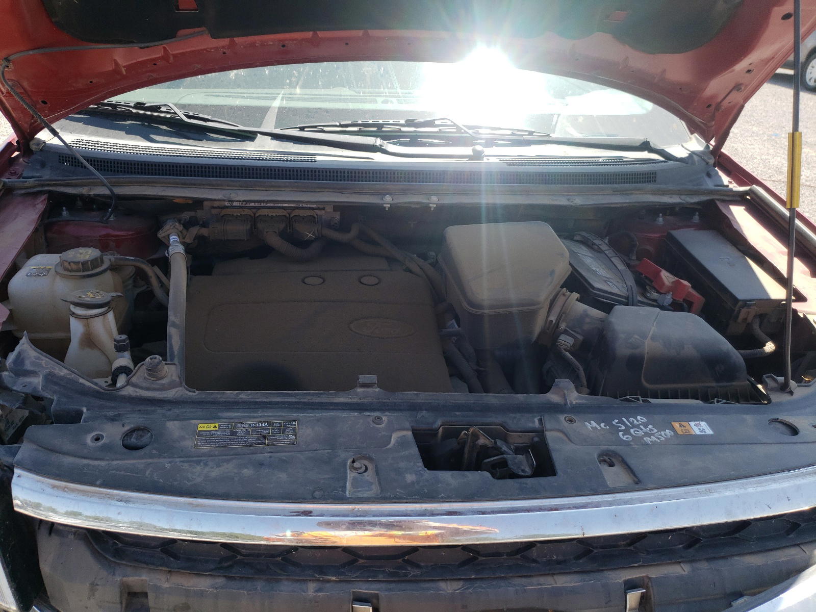 Photo 7 from auction – 2013 FORD EDGE LIMIT with VIN 2FMDK3KC5DBC84892