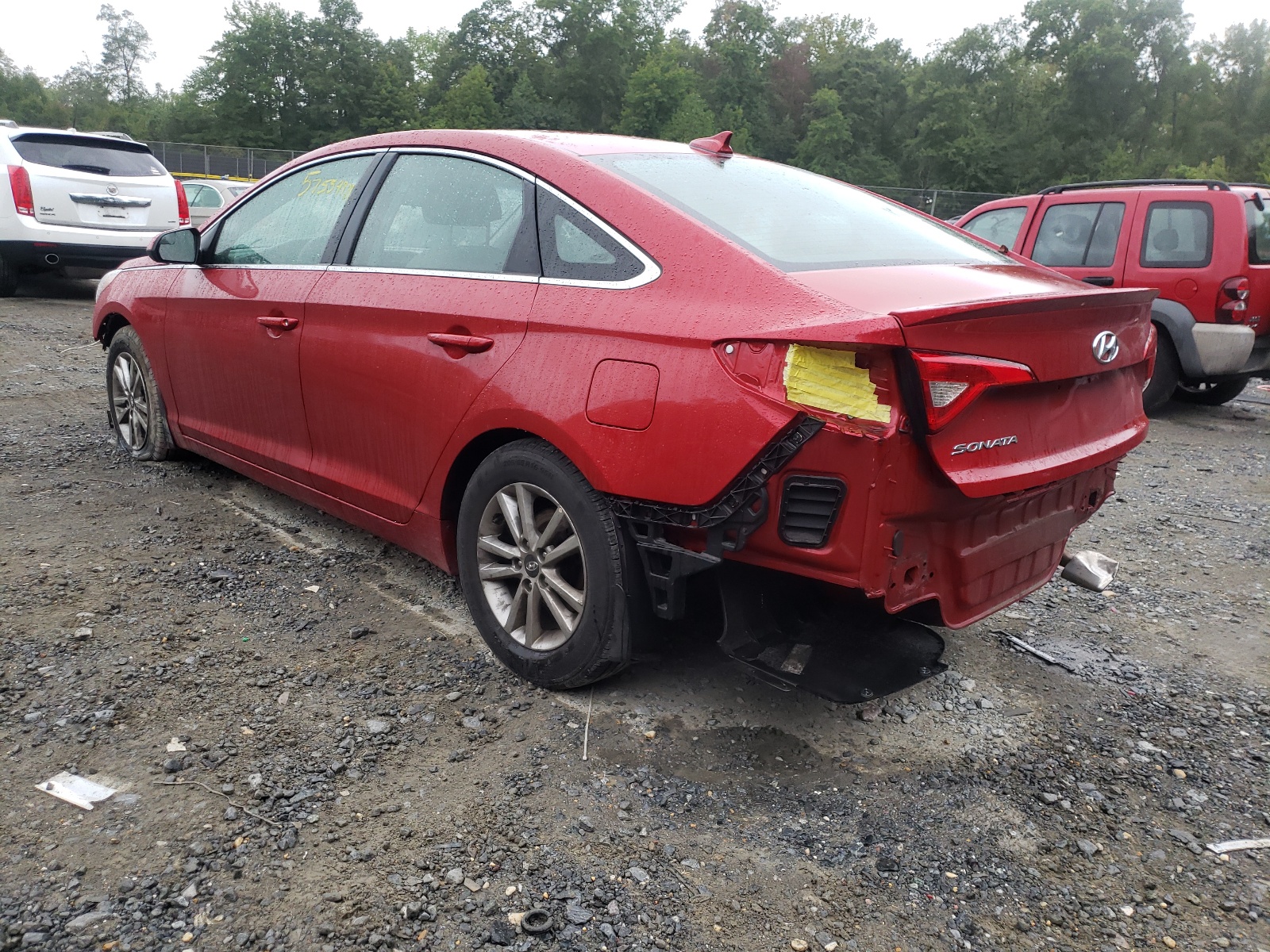 Photo 3 from auction – 2017 HYUNDAI SONATA SE with VIN 5NPE24AF9HH552038