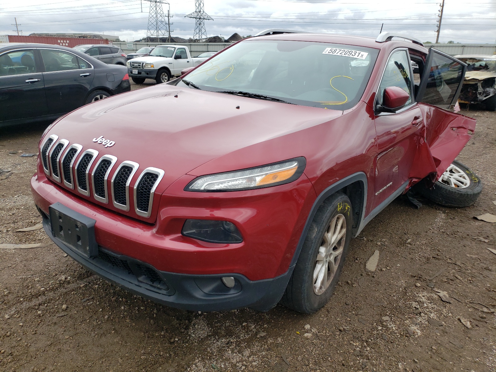 Photo 2 from auction – 2016 JEEP CHEROKEE L with VIN 1C4PJMCB5GW163489