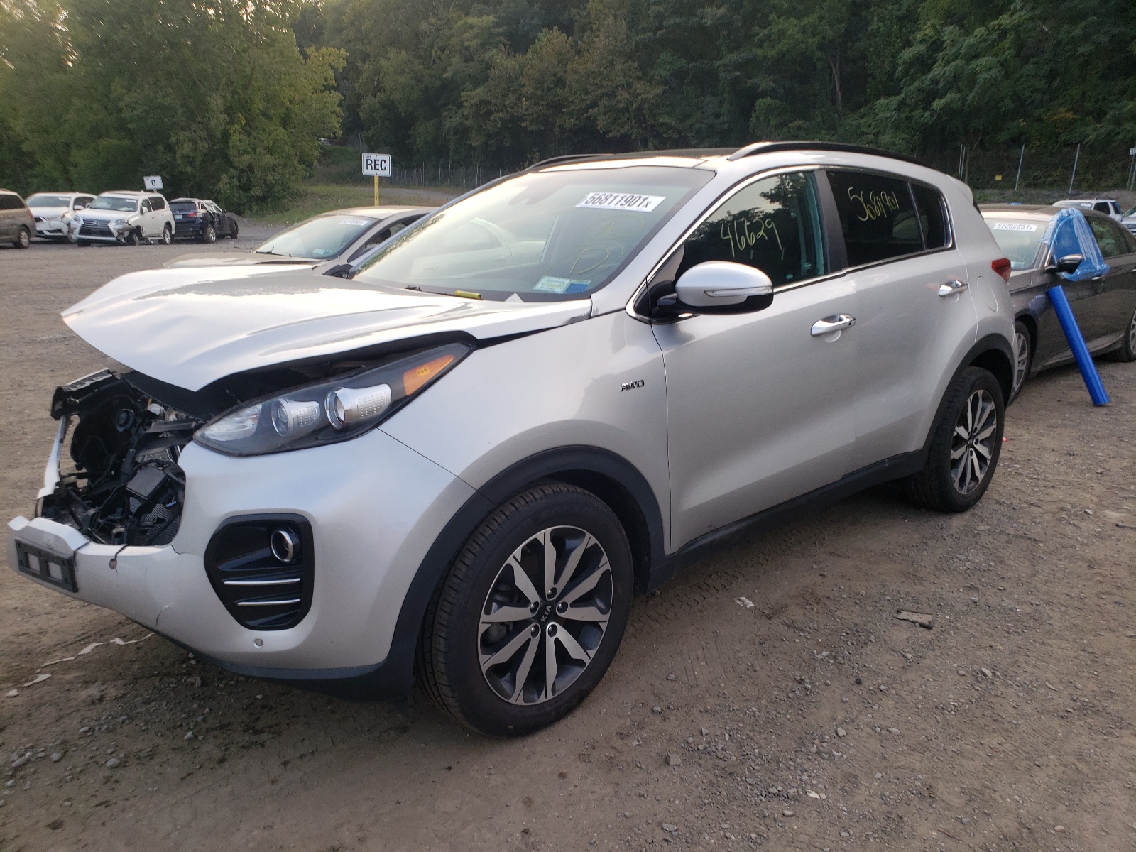 Photo 2 from auction – 2018 KIA SPORTAGE E with VIN KNDPNCACXJ7384744