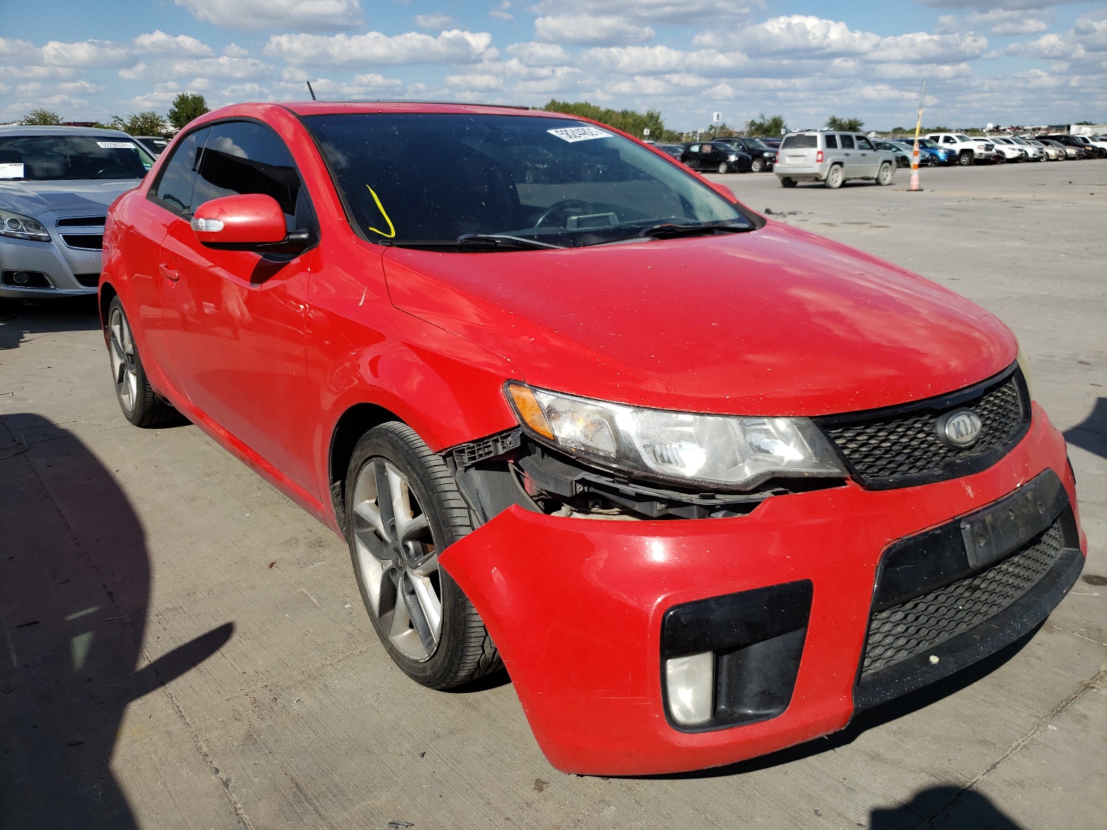Photo 1 from auction – 2010 KIA FORTE SX with VIN KNAFW6A37A5130248