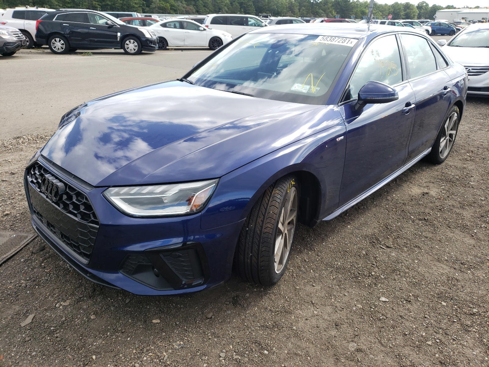 Photo 2 from auction – 2021 AUDI A4 PREMIUM with VIN WAUEAAF46MN013487