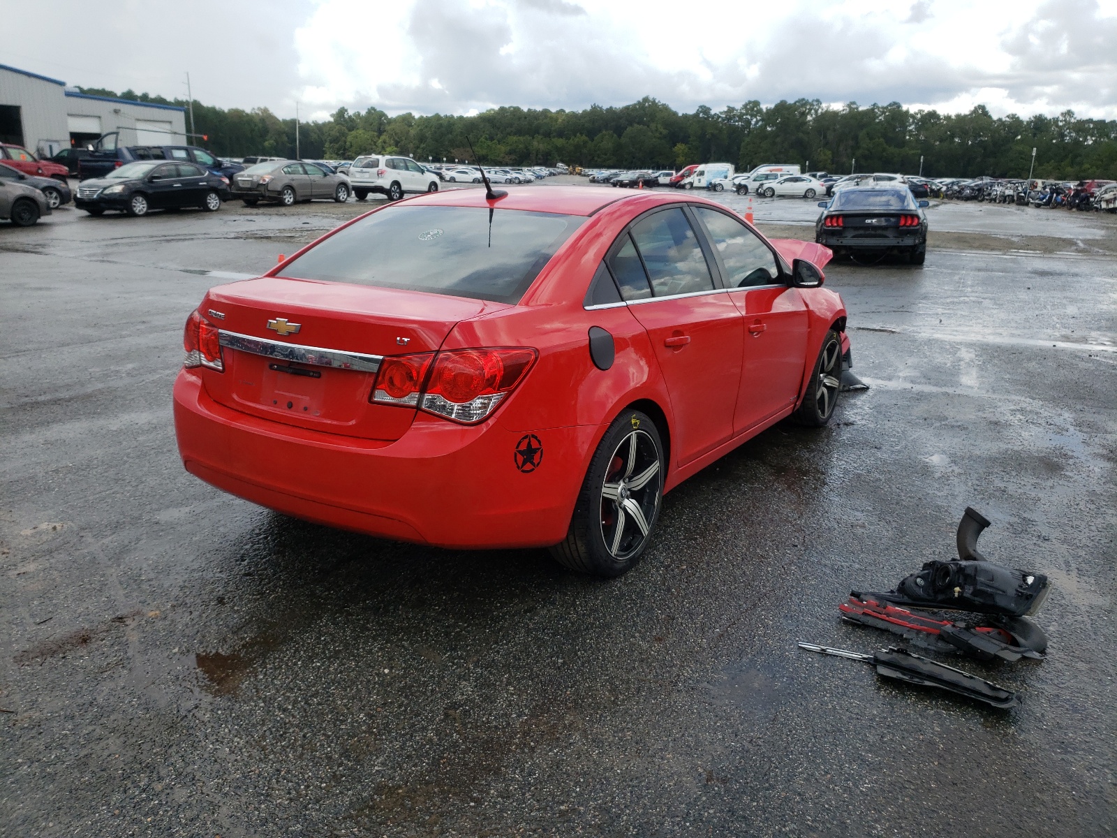 Photo 4 from auction – 2014 CHEVROLET CRUZE LT with VIN 1G1PC5SB9E7106519