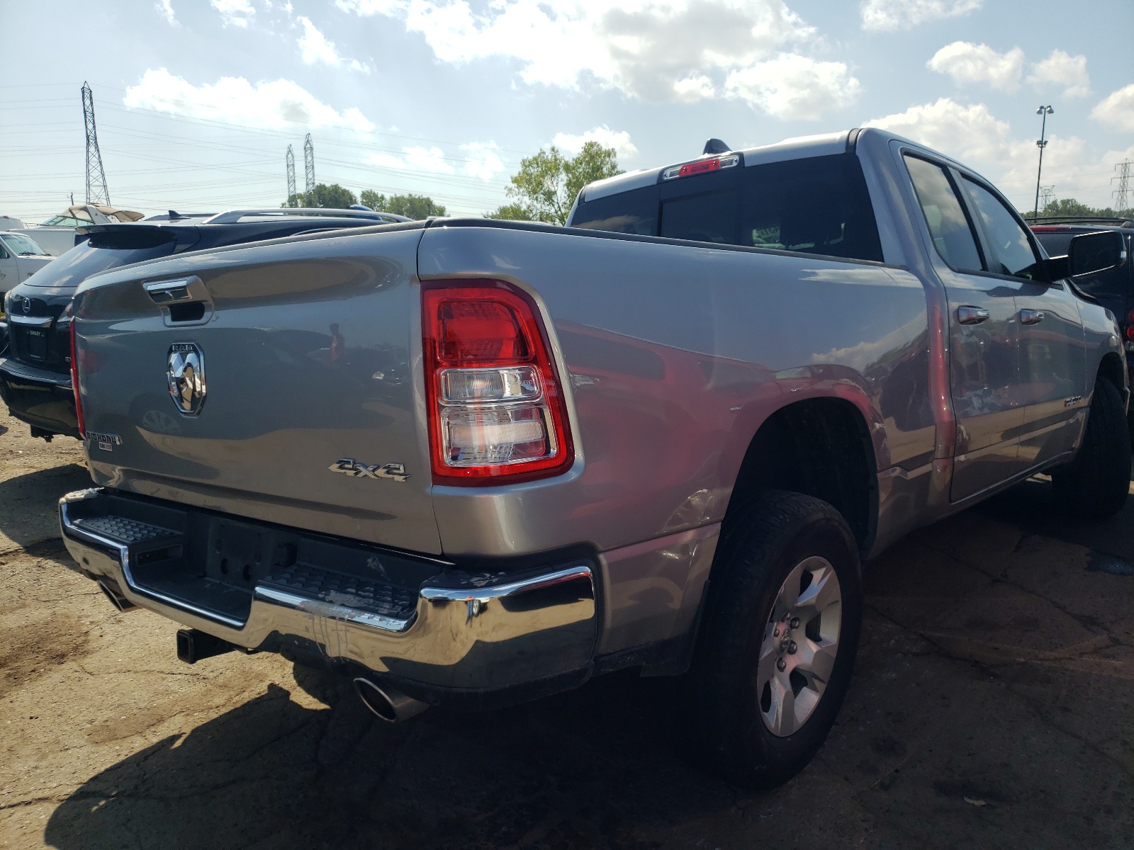 Photo 4 from auction – 2020 RAM 1500 BIG H with VIN 1C6SRFBT4LN217834