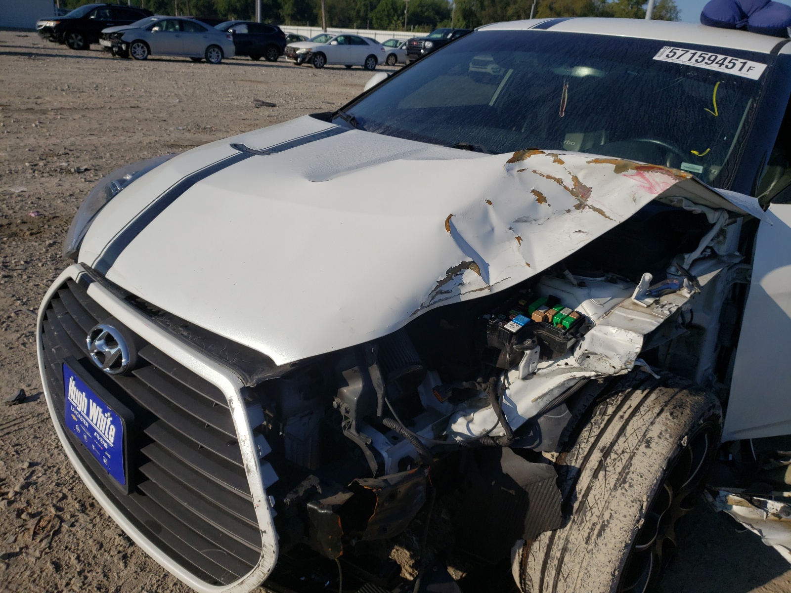 Photo 7 from auction – 2015 HYUNDAI VELOSTER T with VIN KMHTC6AE4FU221552