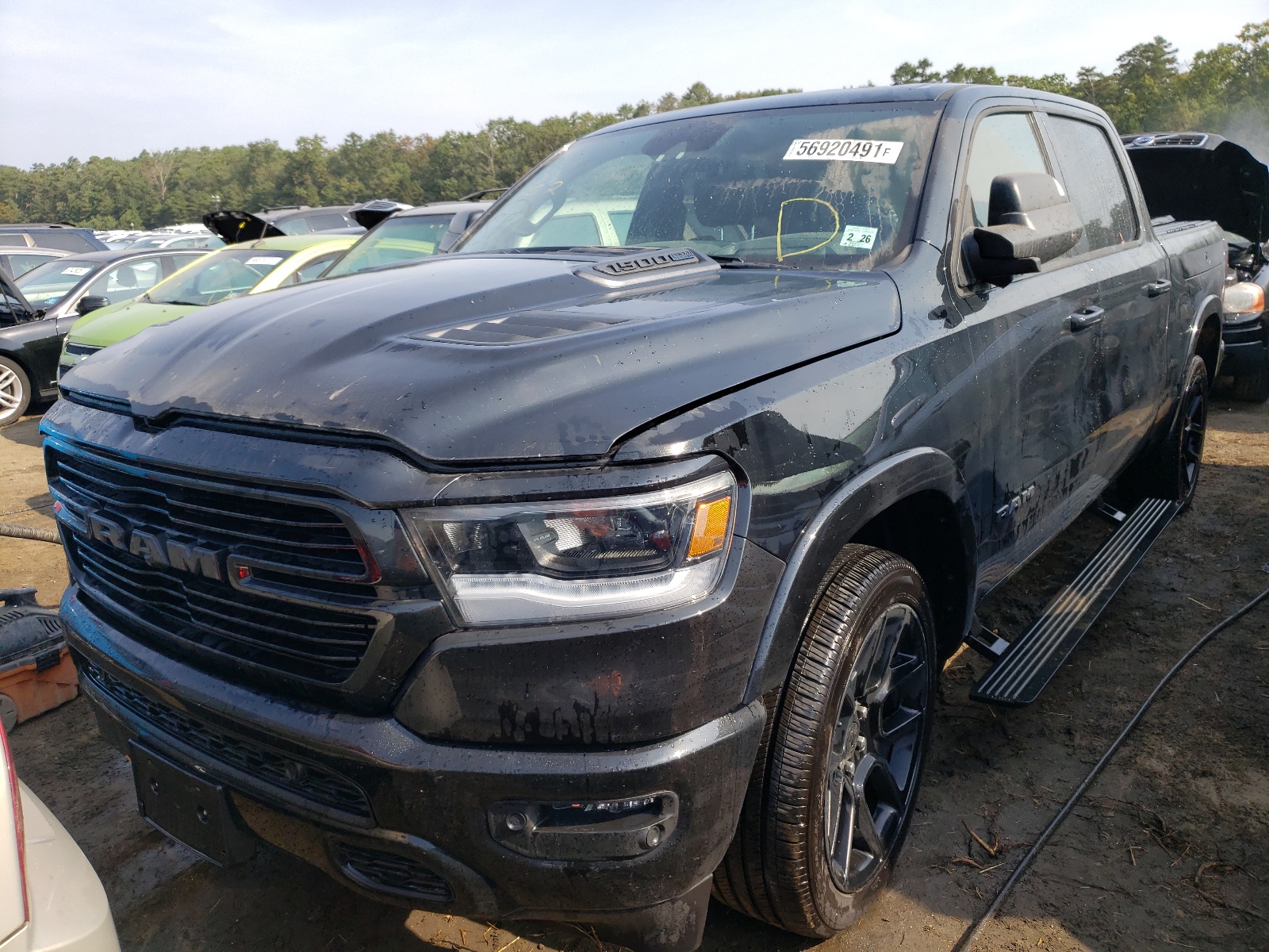 Photo 2 from auction – 2021 RAM 1500 LARAM with VIN 1C6SRFJT6MN568473