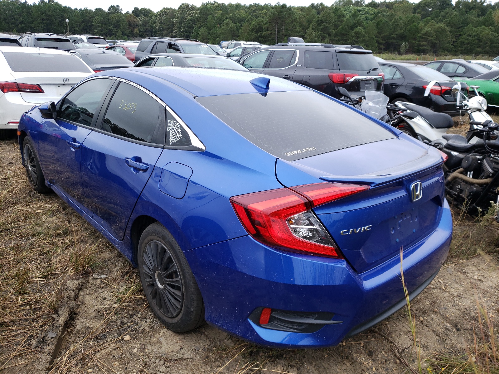 Photo 3 from auction – 2018 HONDA CIVIC EX with VIN 2HGFC2F79JH507155
