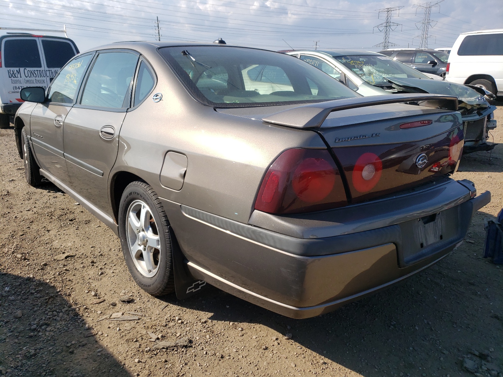 Photo 3 from auction – 2003 CHEVROLET IMPALA LS with VIN 2G1WH55K839110310