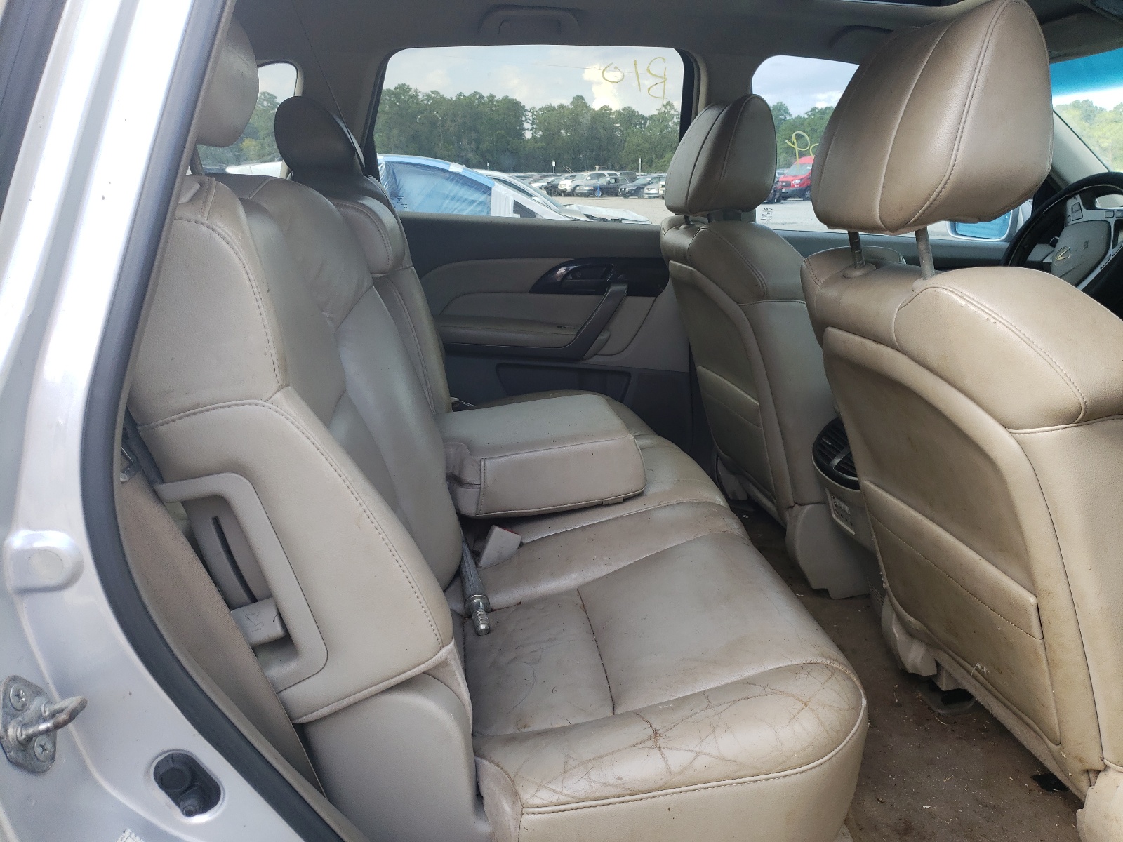 Photo 6 from auction – 2008 ACURA MDX TECHNO with VIN 2HNYD28428H504965