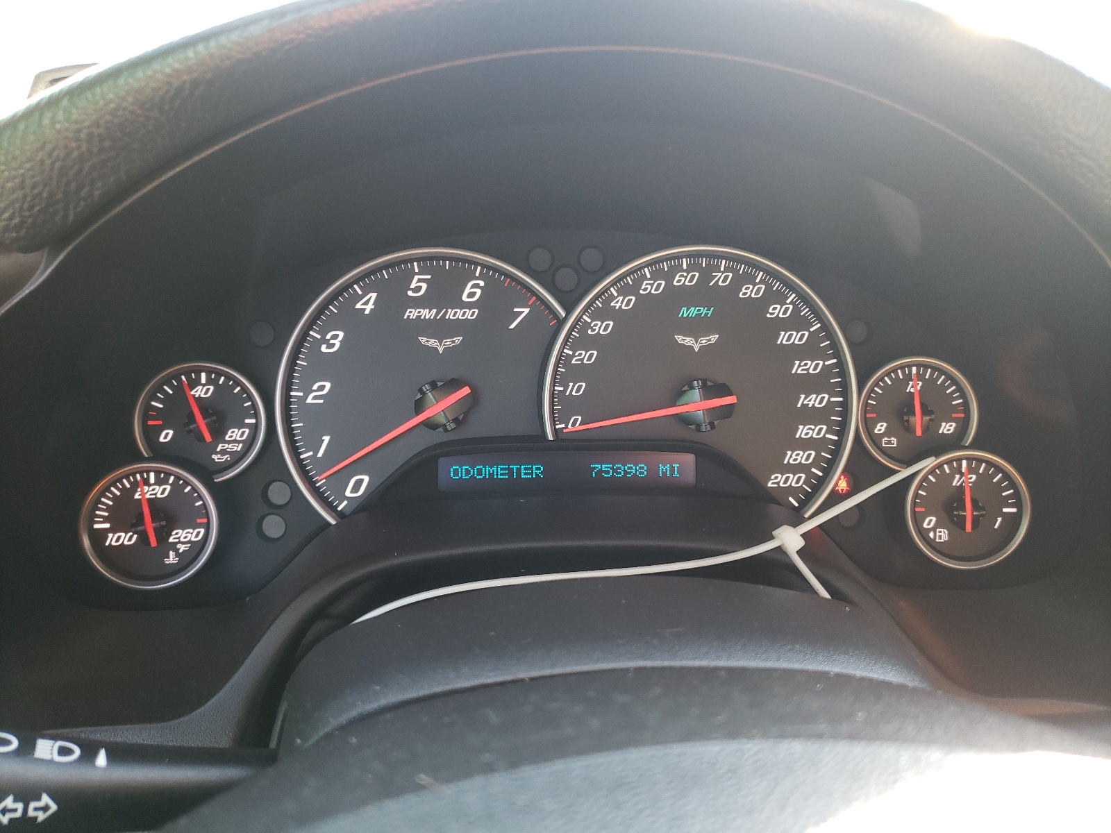 Photo 8 from auction – 2007 CHEVROLET CORVETTE with VIN 1G1YY26U075128715