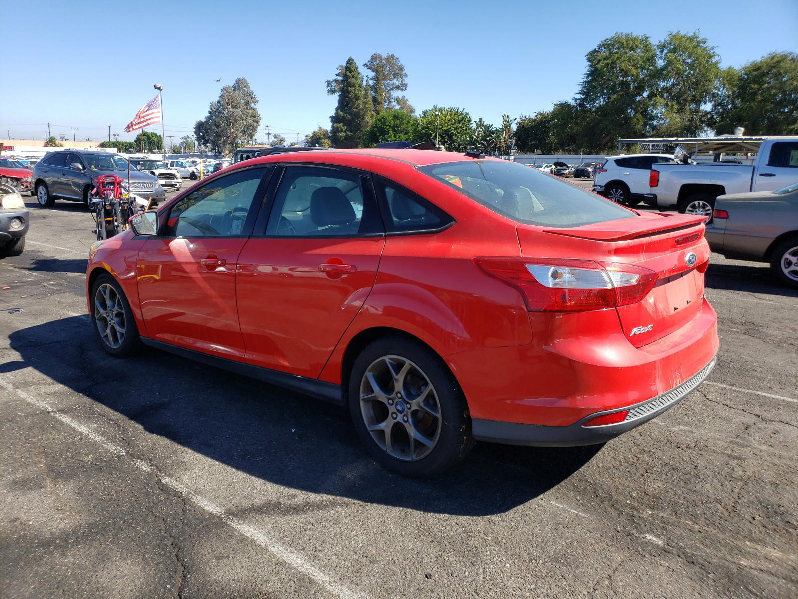 Photo 3 from auction – 2013 FORD FOCUS SE with VIN 1FADP3F22DL279033