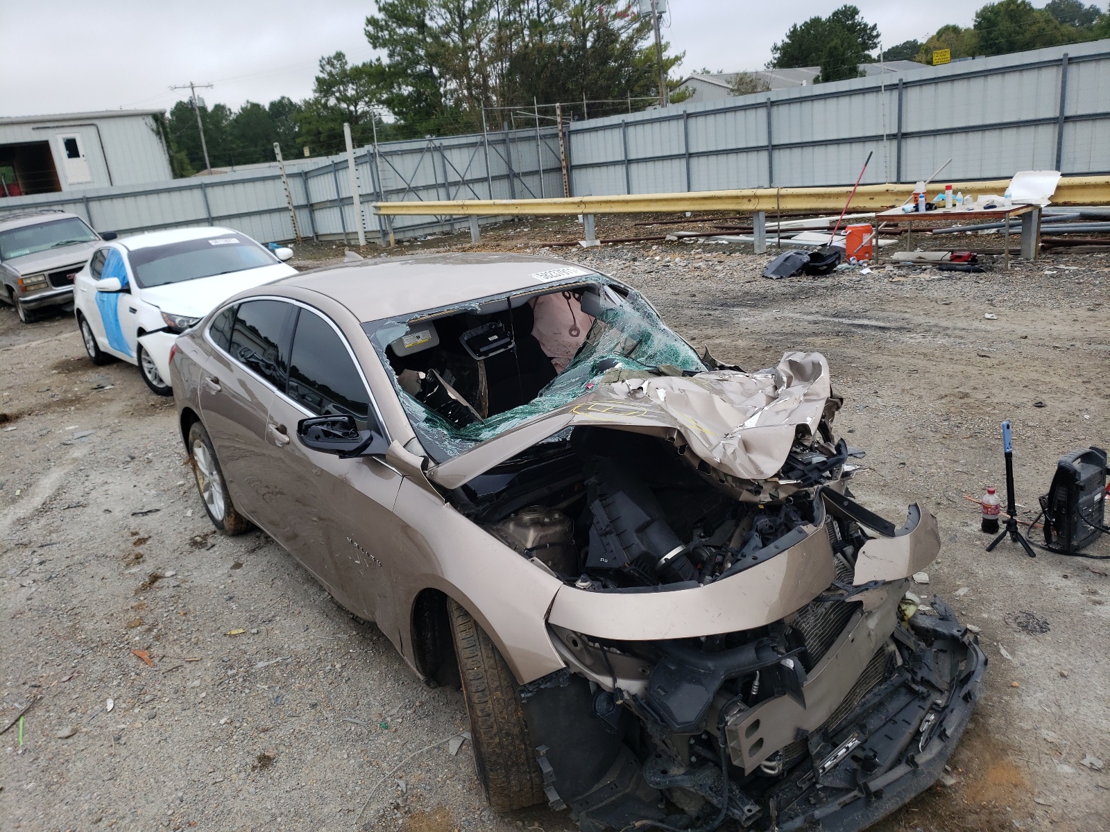 CHEVROLET MALIBU LT 2018 with VIN 1G1ZD5ST6JF153683 - Photo from auction