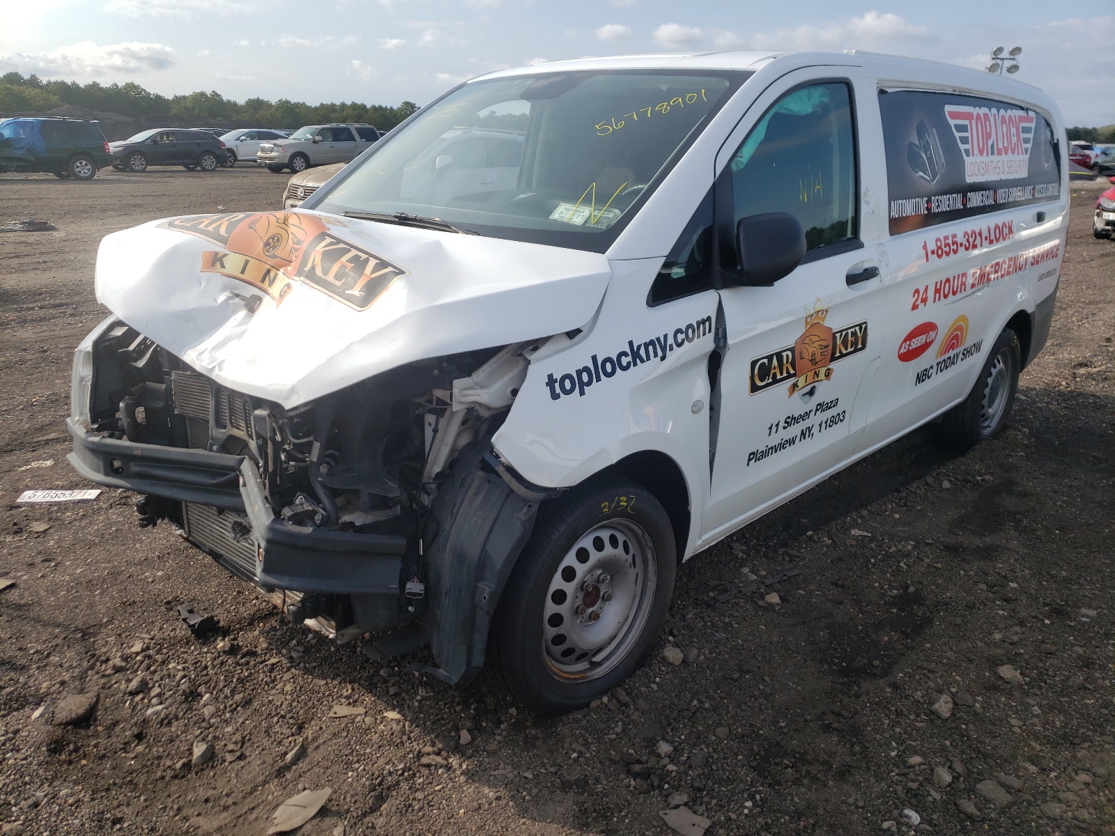 Photo 2 from auction – 2017 MERCEDES-BENZ METRIS with VIN WD3PG2EA6H3202742