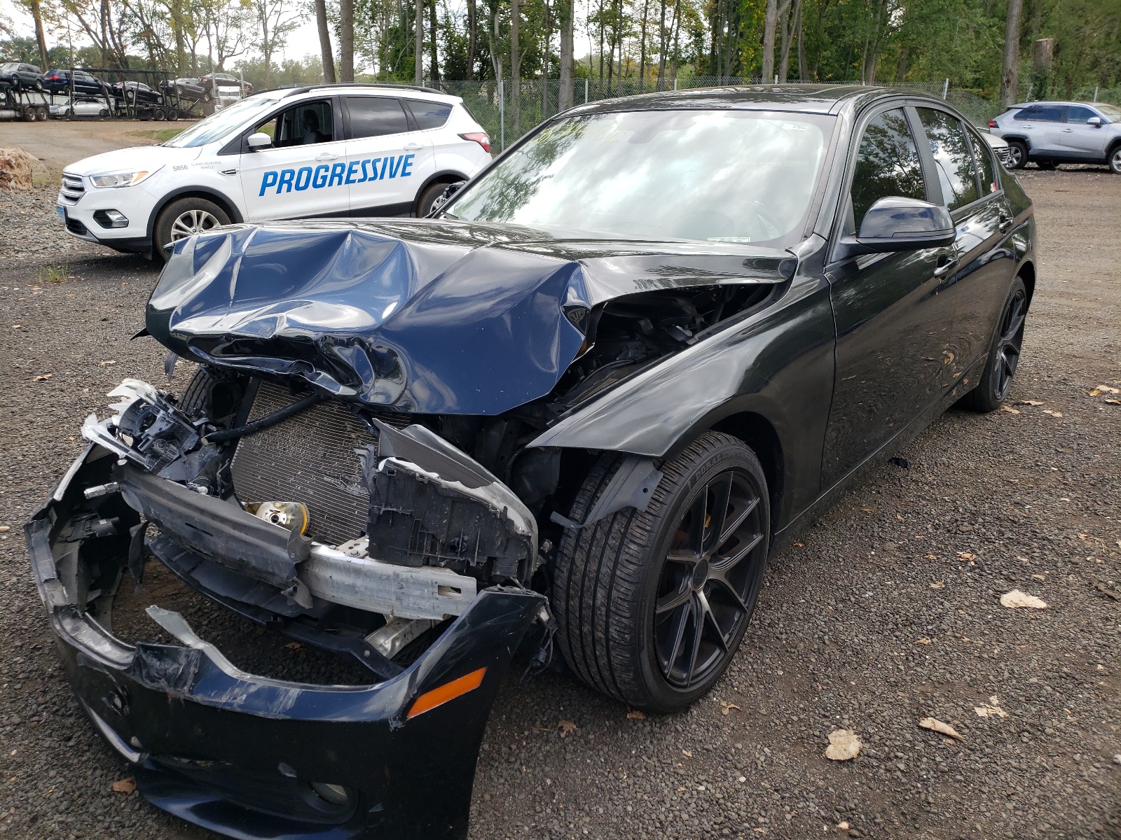 Photo 2 from auction – 2014 BMW 320 I XDRI with VIN WBA3C3C54EF984588