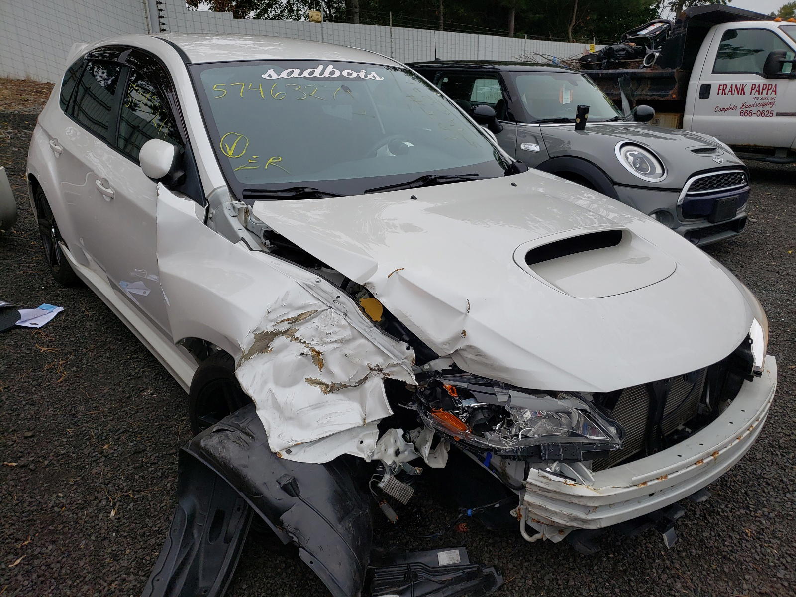 SUBARU IMPREZA WR 2012 with VIN JF1GR7E64CG229941 - Photo from auction
