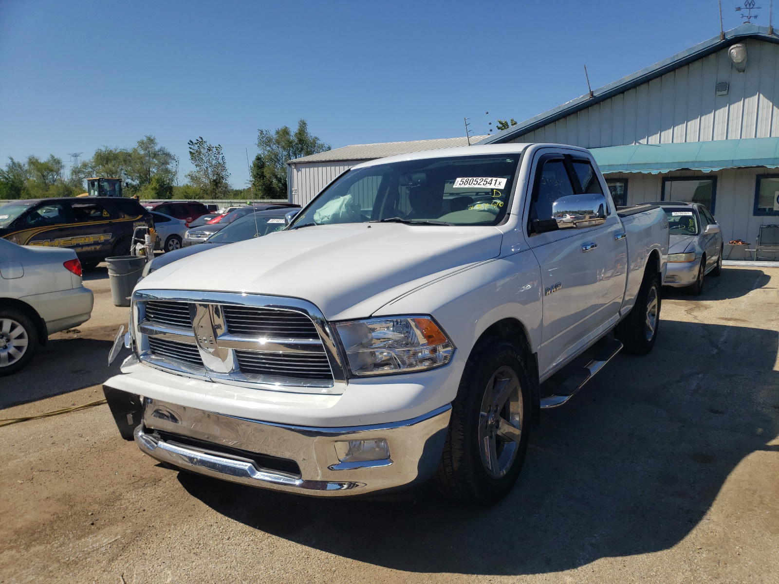 Photo 2 from auction – 2010 DODGE RAM 1500 with VIN 1D7RV1GP3AS258610
