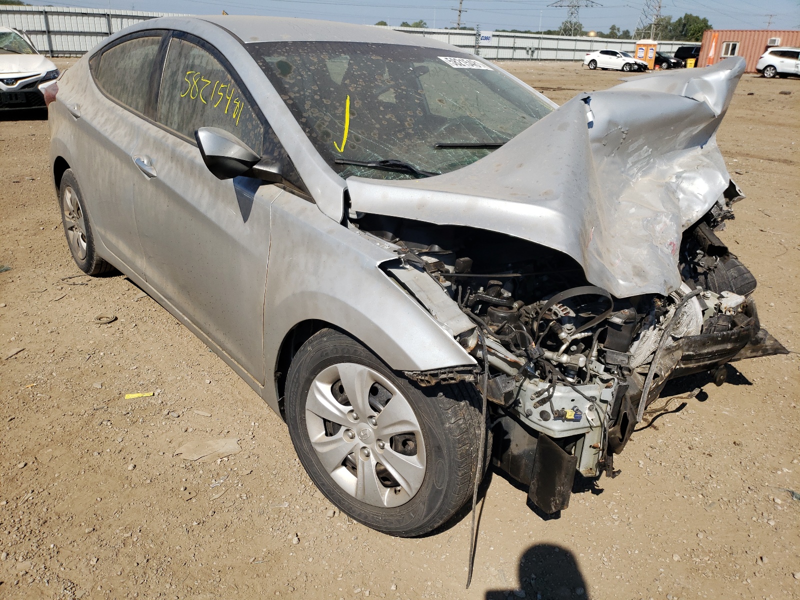Photo 1 from auction – 2016 HYUNDAI ELANTRA SE with VIN 5NPDH4AE5GH703666