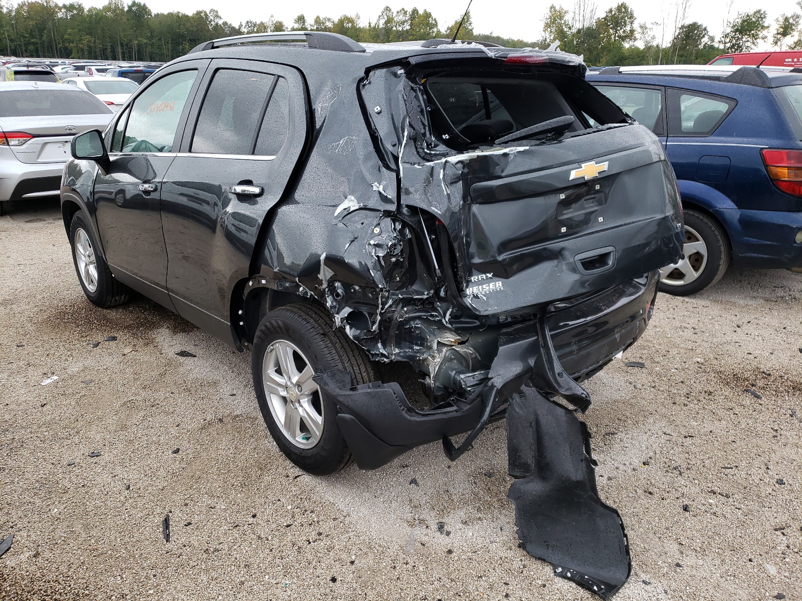 Photo 3 from auction – 2019 CHEVROLET TRAX 1LT with VIN 3GNCJLSB4KL172166