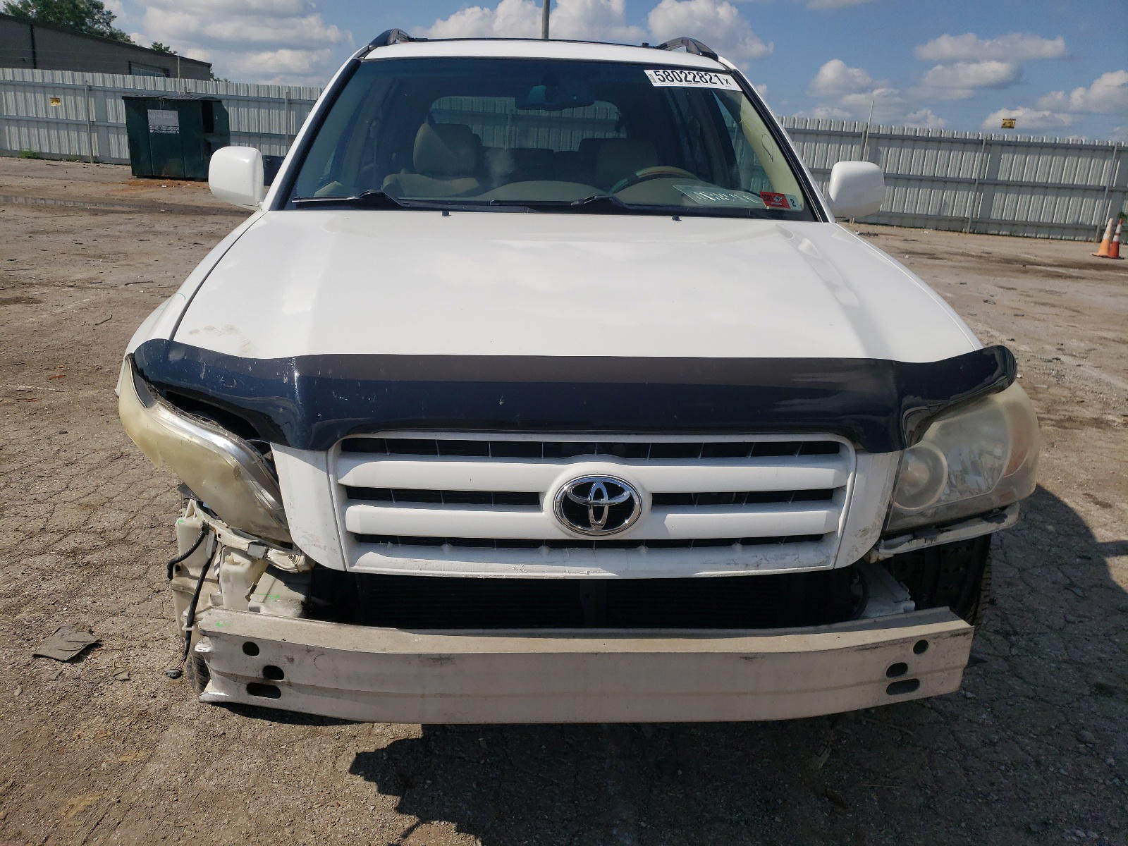 Photo 9 from auction – 2007 TOYOTA HIGHLANDER with VIN JTEEP21AX70206470