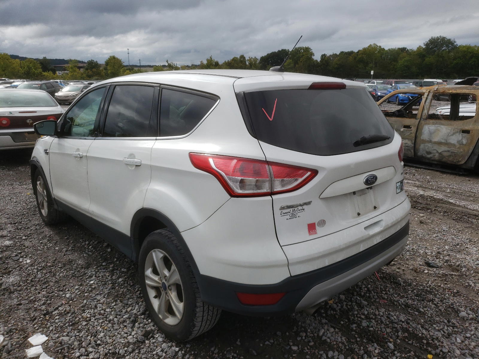 Photo 3 from auction – 2016 FORD ESCAPE SE with VIN 1FMCU0G71GUC34005