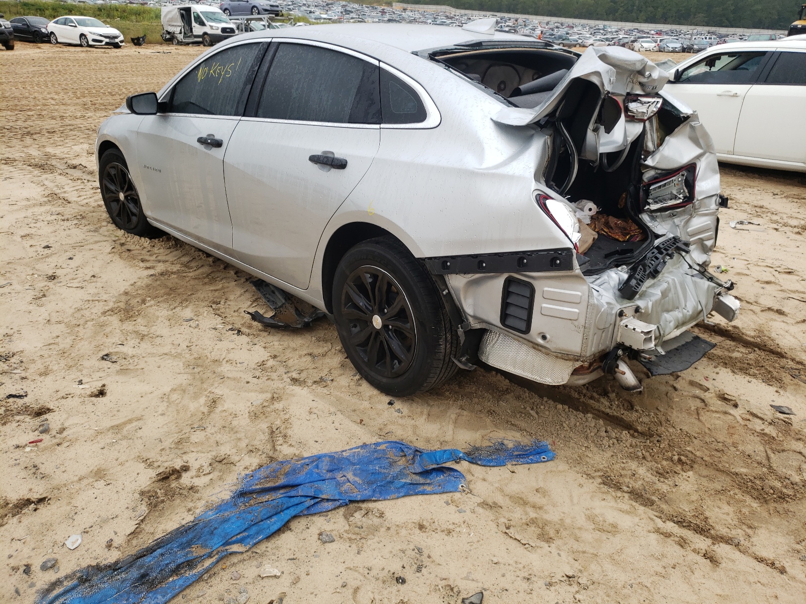 Photo 3 from auction – 2019 CHEVROLET MALIBU LT with VIN 1G1ZD5ST2KF164200