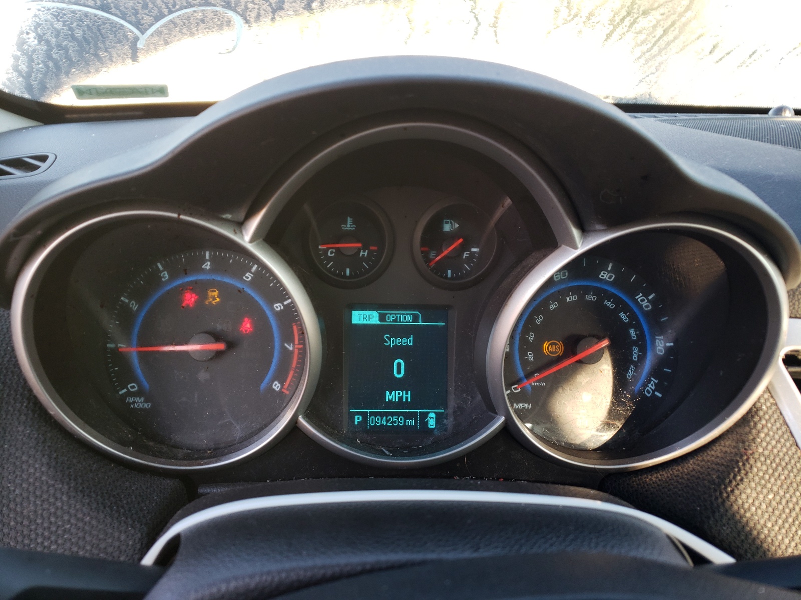 Photo 8 from auction – 2015 CHEVROLET CRUZE LT with VIN 1G1PC5SB6F7202965